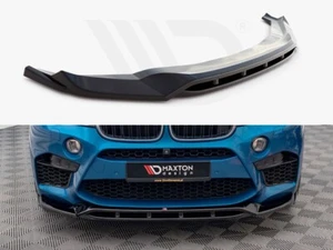Difusor delantero difusor difusor frontal diseño V3 Maxton negro brillante para BMW X5 M F85 / X6 M F86 - Imagen 1 de 5