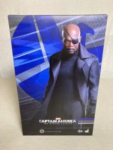 Hot Toys MMS315 Captain America The Winter Soldier Nick Fury 1/6 Scale Figure - Picture 1 of 17