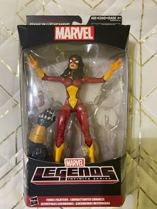 Marvel Legends Infinite Series - Spider-Woman B.A.F. Build Thanos Head! / Brand - Picture 1 of 3
