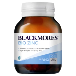 Blackmores Bio Zinc 168 Tablets Maintain Healthy Skin Immune System Function - Picture 1 of 5