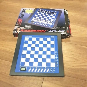Saitek Kasparov Atlas Chess Computer Game 1998 - Tested/Original Box (No Pieces) - Picture 1 of 5