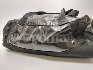 Bolso de Lona Patagonia Agujero Negro 40L Negro Viaje Exterior Boston Mochila Japón - Imagen 1 de 10