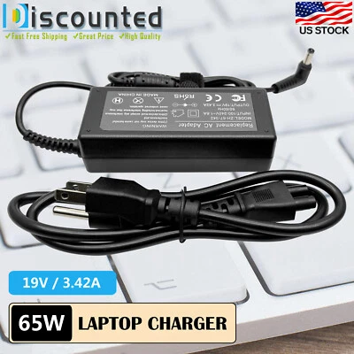 Cargador adaptador de corriente alterna para portátil Asus U43F U43FRF U46E U50A U52FRF U56E X52F Foto 1 de 4