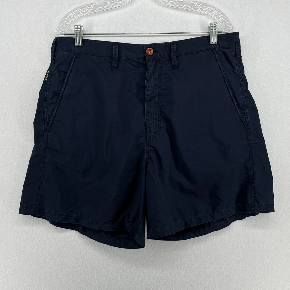 Pantalones Cortos G-STAR RAW Mujer 30 Lintell 5" Bermudas Caminar Mezcla de Algodón Azul Foto 1 de 4