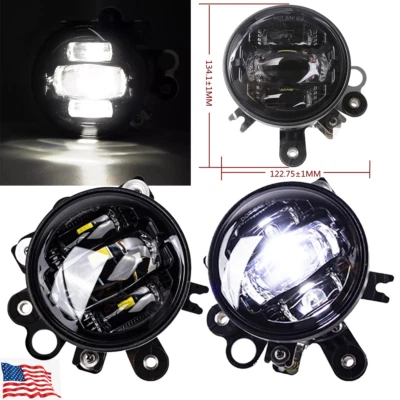 Somked LED Fog Light Lamp W/ Driving Lights For Honda Goldwing GL1800 2012-2017 - Image 1 of 4