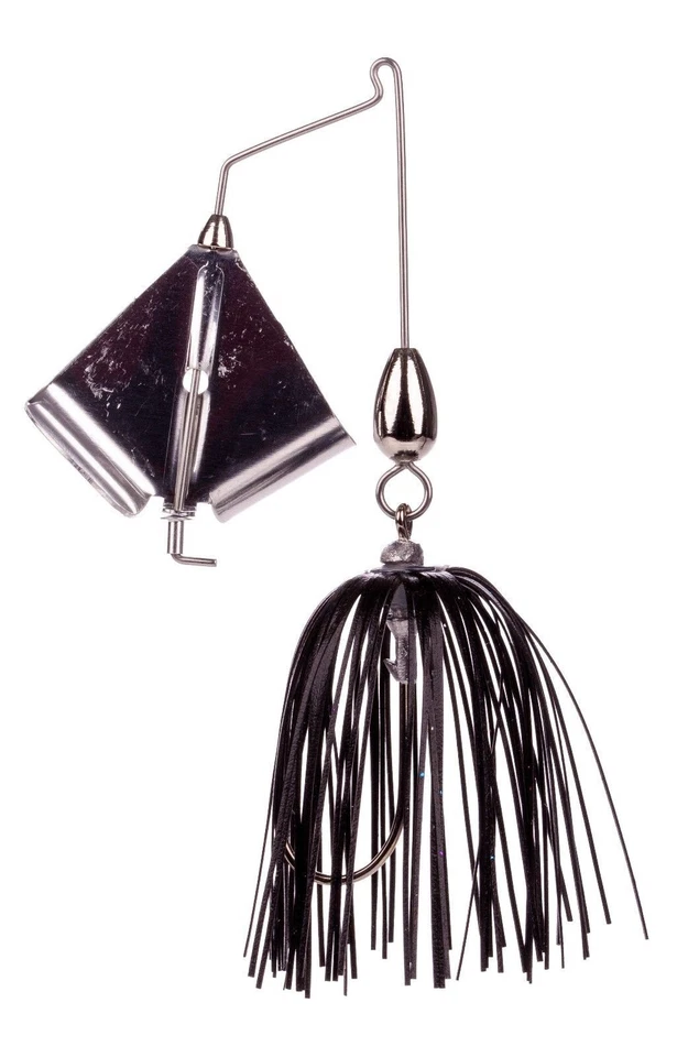 Set of 2 Strike King Swinging Sugar Buzz Buzzbaits 3/8oz Black