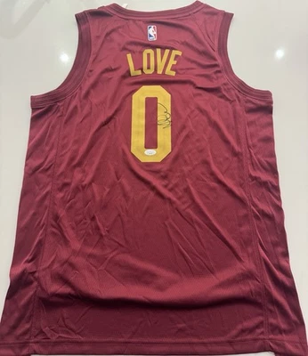 Kevin Love Cleveland Cavaliers Autographed Jersey JSA COA - Image 1 of 3