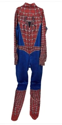 Disfraz de Superhéroe Spiderman Body Telaraña Muslo Juegos con disfraces Jóvenes Niños (140) SIN MÁSCARA Foto 1 de 4