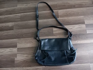 Aimee Kestenberg Bali Hobo Purse Black Leather Shoulder Handbag - Picture 1 of 20