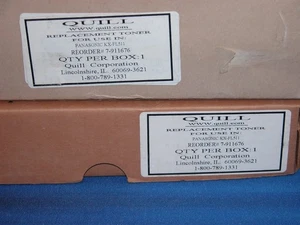 (2) Federkiel Ersatz Toner für Panasonic KX-FL511 - NEU - Bild 1 von 2