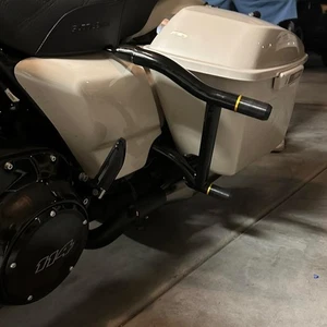 Saddle Bag Guards Crash Bar For Harley Street Glide Special Road Glide 2009-2023 - Picture 1 of 20