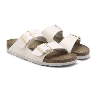 Birkenstock Arizona Soft Footbed Women's Sandals - Eggshell Sz 39 NEW IMMACULATE - Image 1 of 4
