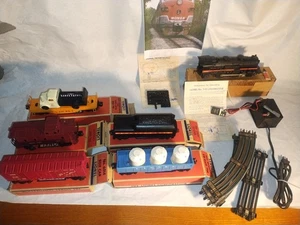 Lionel 1590 Set From 1958 Locomotive 249 & Tender 4 Car Freight Set W/ Boxes - Picture 1 of 22