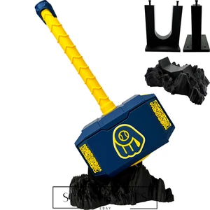 Milwaukee Brewers #1 Mjolnir Thor's Hammer | 3D Printed Fan Art - Picture 1 of 6