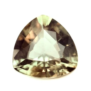 Certified 0.89ct Natural Unheated Brown Sapphire VS Clarity Madagascar Trillion - Picture 1 of 3
