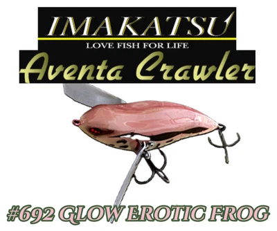 Raro Imakatsu Aventa Crawler #692 LUMINOUS GLOW EROTIC FROG 2017 versión de actualización Foto 1 de 4
