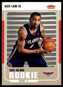 2007-08 Fleer Acie Law IV Rookie Atlanta Hawks #220 - Picture 1 of 2