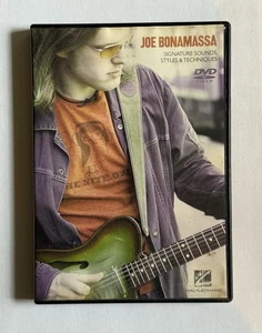Joe Bonamassa -Signature Sounds, Styles Techniques (DVD, 2005) - Picture 1 of 4