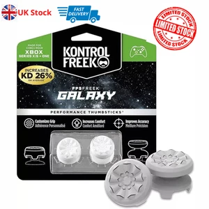 Kontrol Freek XBOX Series S/X+Xbox One Performance Thumbsticks Galaxy White - Picture 1 of 3