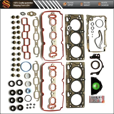 Conjunto completo de junta compatível com 2008 2009 2010 Chrysler Town & Country 4.0L HS26368PT - Imagem 1 de 4