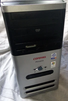 Compaq Presario C4300CL Windows XP Desktop Computer Tower READ DESC - Image 1 of 4
