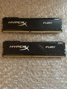 HYPERX FURY DDR4 8GB COMPUTER PC MEMORY MODULE 2666MHZ KHX2666C16/8G 2 Available - Picture 1 of 4