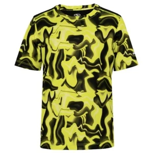 Athletic Works Boys Short Sleeve Core Tee Large 10-12 New with Tags Citrus Mesh - Picture 1 of 7