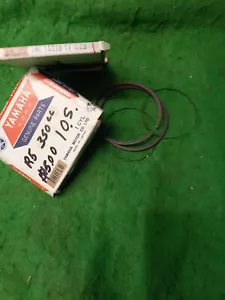 YAMAHA YR5 R5 350CC 2 X SET GENUINE 0.25 PISTON RINGS 278-11610-11 - Picture 1 of 2