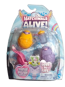 Hatchimals Alive, Hatch N’ Stroll Playset con Passeggino Giocattolo e 2 Minifigure NUOVO - Foto 1 di 2
