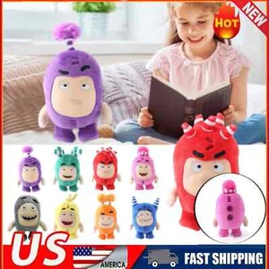 18cm Kawaii Cartoon Oddbods Plush Kids Toy Doll Soft Pogo Bubbles Jeff Slick Toy - Picture 1 of 22