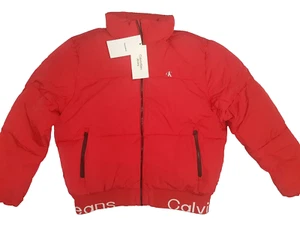 CALVIN KLEIN Damen Jacke Steppjacke Winterjacke Outdoorjacke rot Gr. 6XL NEU - Bild 1 von 9