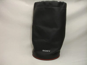 Genuine Sony CLL Soft Padded Lens Case 4" Dia x 6 1/2" T - Picture 1 of 5