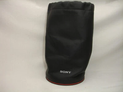 Genuine Sony CLL Soft Padded Lens Case  4" Dia x 6 1/2" T - Image 1 of 4