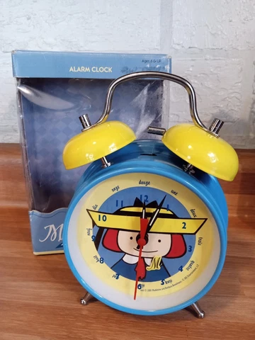 Madeline Alarm Clock new 2002 schylling Children Child's Room Decor Cover