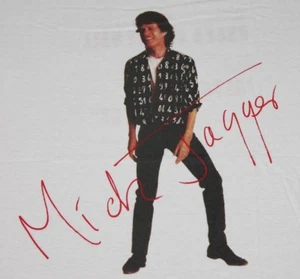 M * NOS Vintage 80er 1988 MICK JAGGER Japan Tour T-Shirt * Rollsteine * 11.130 - Bild 1 von 6