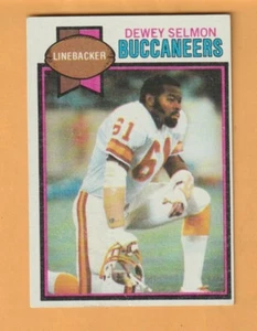 Dewey Selmon Tampa Bay Buccaneers 1979 Topps #303 Oklahoma Sooners - Picture 1 of 2
