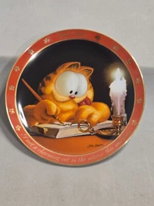 Danbury Mint Garfield Collectors Plate Charming Cat "Dear Diary Series" Vintage 1990 - Bild 1 von 9