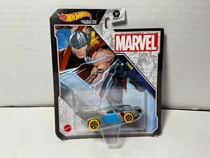 Hot Wheels Character Car Marvel Thor 2022 Mattel Brand New - Picture 1 of 2