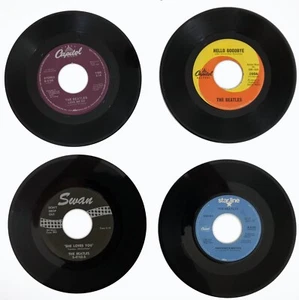 BEATLES 13 LOT 45rpm singles CAPITOL SWAN ATCO APPLE VINYL RECORDS LENNON STARR - Picture 1 of 8