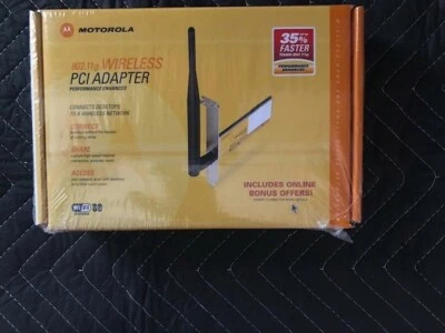 Motorola 802.11g Wireless PCI Adapter Brand New - Image 1 of 2