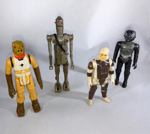 Vintage Star Wars Empire Strikes Back Bounty Hunters IG-88 Dengar Bosk Zukus Cover
