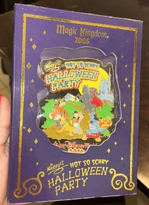 Disney Pin Jumbo Not So Scary Halloween Party 2005 Headless Horseman Stitch Le - Picture 1 of 3