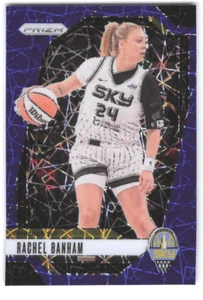 2024 Panini Prizm WNBA - Rachel Banham #25 Blue Velocity Prizm - Picture 1 of 2