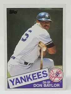 1985 Topps #70 Don Baylor-YANKEES - Picture 1 of 2