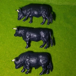 ⭐️CUSTOM BRITAINS 1:32 - Cattle - Welsh Black - SEE DESCRIPTION - Cow cows bull - Picture 1 of 23