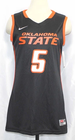NWT Nike Oklahoma State Cowboys OSU #5 Basketball Jersey 553514 Womens Size Med Cover