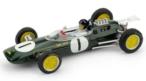 Brumm LOTUS 25 J.CLARK 1963 N.1 WINNER BELGIO GP WORLD CHAMPION + PILOTA 1:43 - Foto 1 di 1
