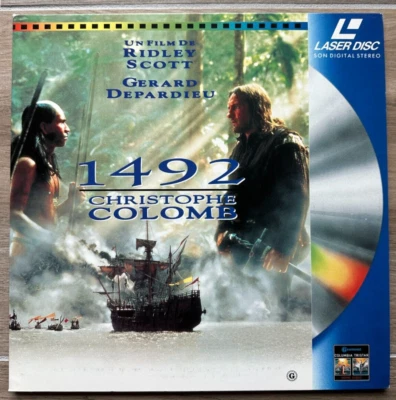 LASERDISC - 1492 CHRISTOPHE COLOMB - GERARD DEPARDIEU -  Ridley Scott - Photo 1/4