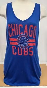 Brand New Women's Majestic MLB Chicago Cubs Tank Top - M - Picture 1 of 3
