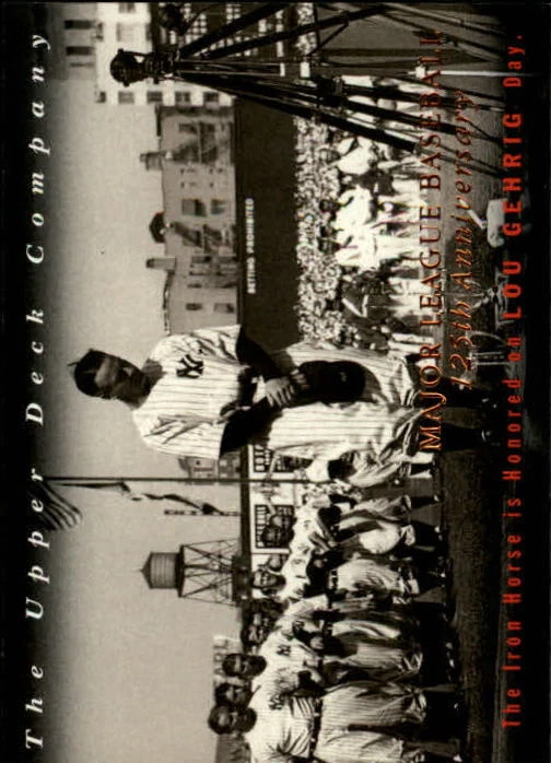 1994 Upper Deck All-Time Heroes 125th Anniversary Baseball Card Pick - Image 1 of 1